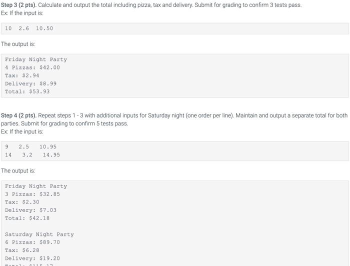 Solved Program Specifications. Write a program to calculate | Chegg.com