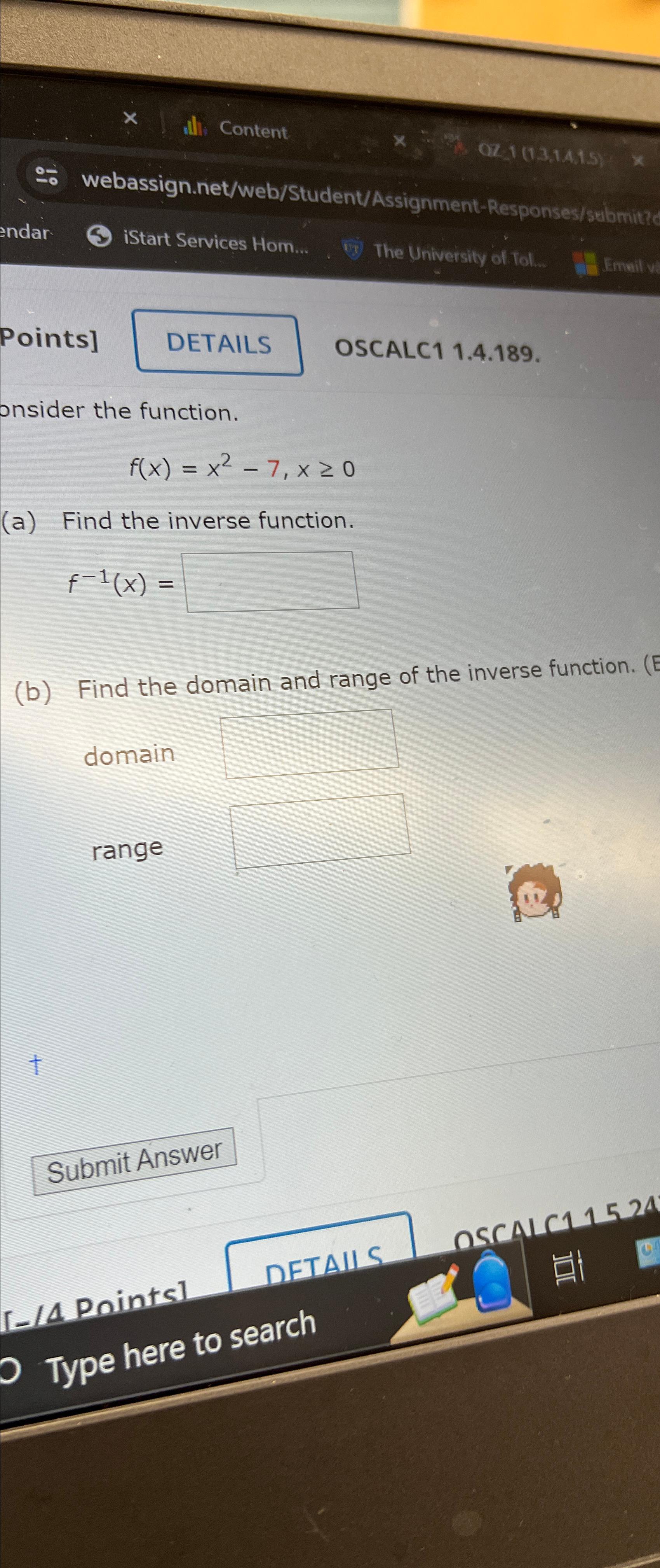 Solved Question | Chegg.com