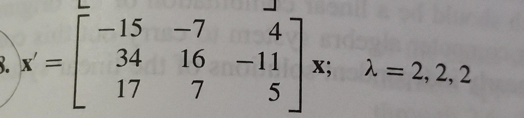 Solved In Problems 23 through 32 the eigenvalues of the | Chegg.com