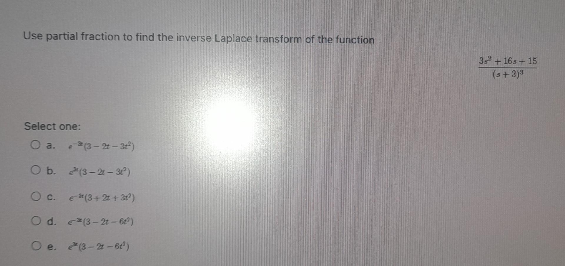 solved-use-partial-fraction-to-find-the-inverse-laplace-chegg