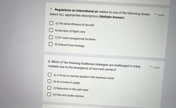 Solved answer 1 to 10 question as soon as possible please | Chegg.com