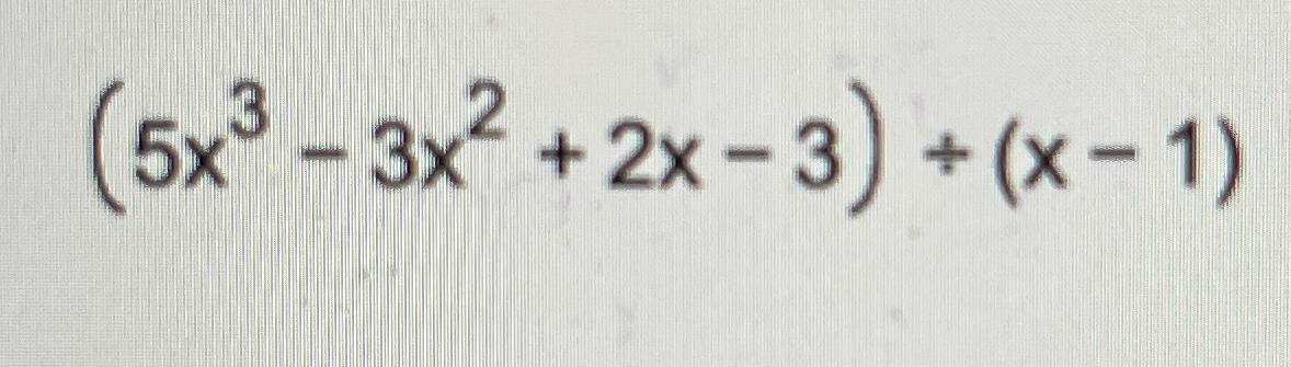 5x 2 * 3 2x 3 135