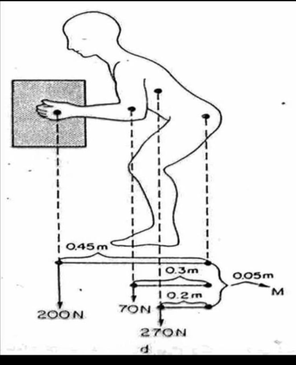 Solved Calculate the moment of L5-S1 disc of the spine for | Chegg.com