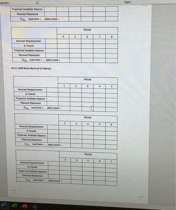 Compare and contrast the Planned Shipment Schedule if | Chegg.com