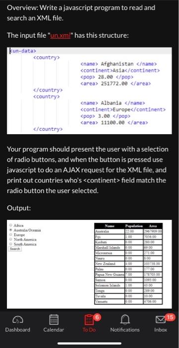 Solved Overview: Write a javascript program to read and | Chegg.com