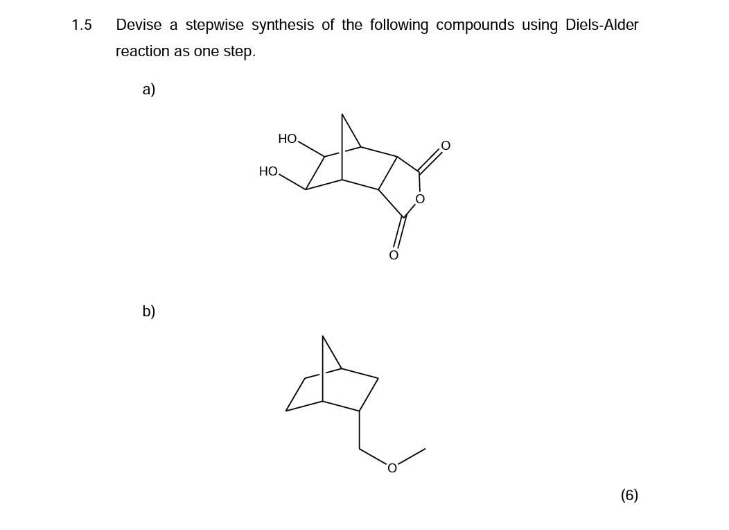 Solved 5 Devise a stepwise synthesis of the following | Chegg.com
