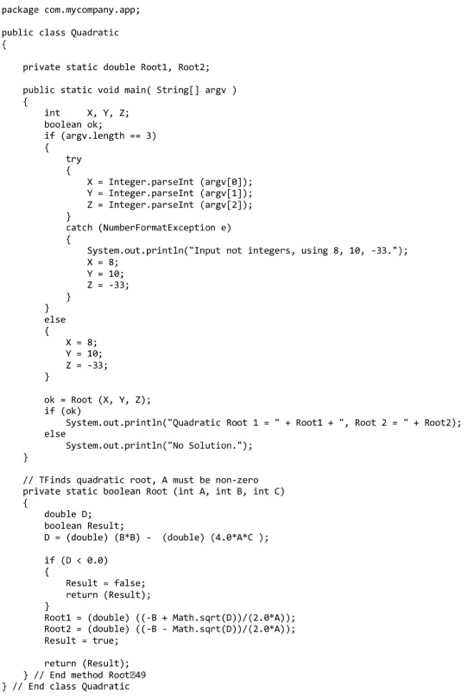 Solved Solve the following problem written in Java 1.)if | Chegg.com