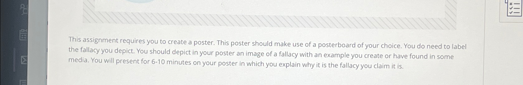 Solved This assignment requires you to create a poster. This | Chegg.com