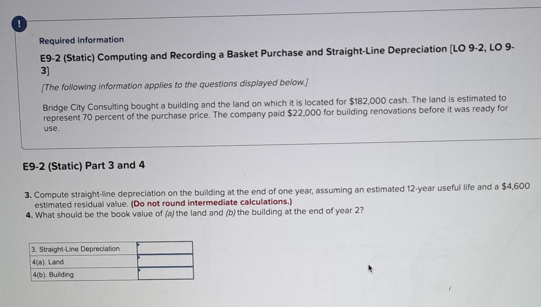 Solved Required information E9-2 (Static) Computing and | Chegg.com