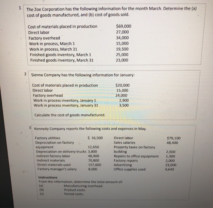 Zoe Corporation has the following information for the month of March:  Purchases $ 92,000 - YouTube