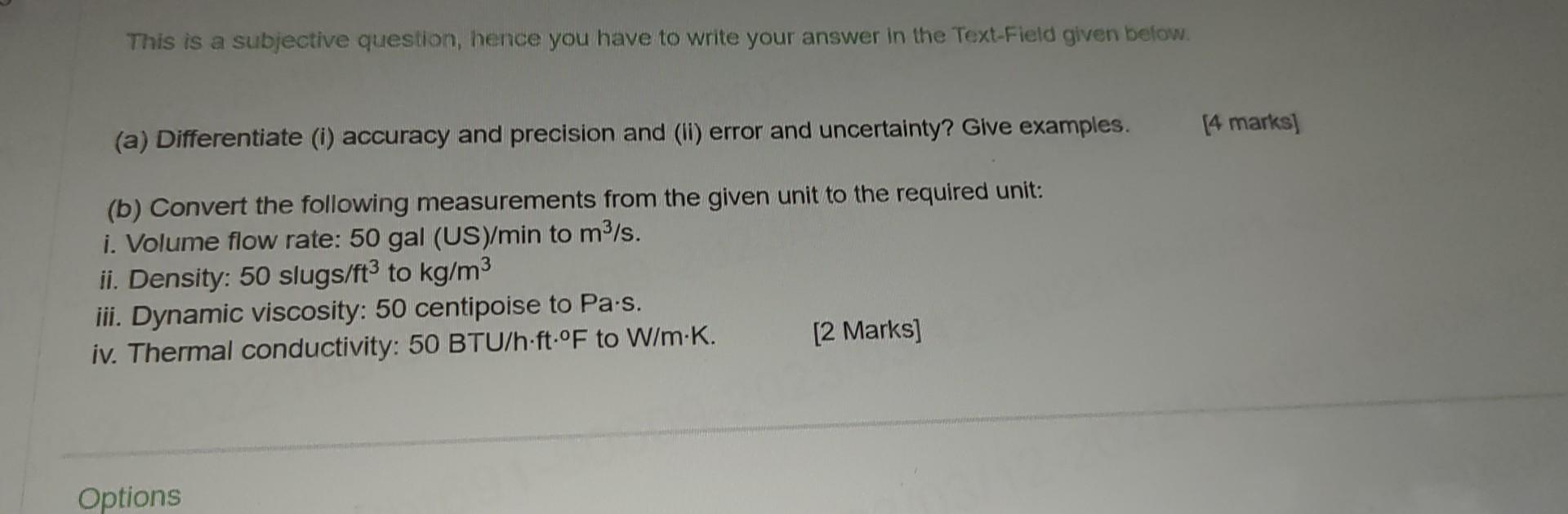 This is a subjective question, hence you have to write your answer in the Text-Field given below.
(a) Differentiate (i) accur