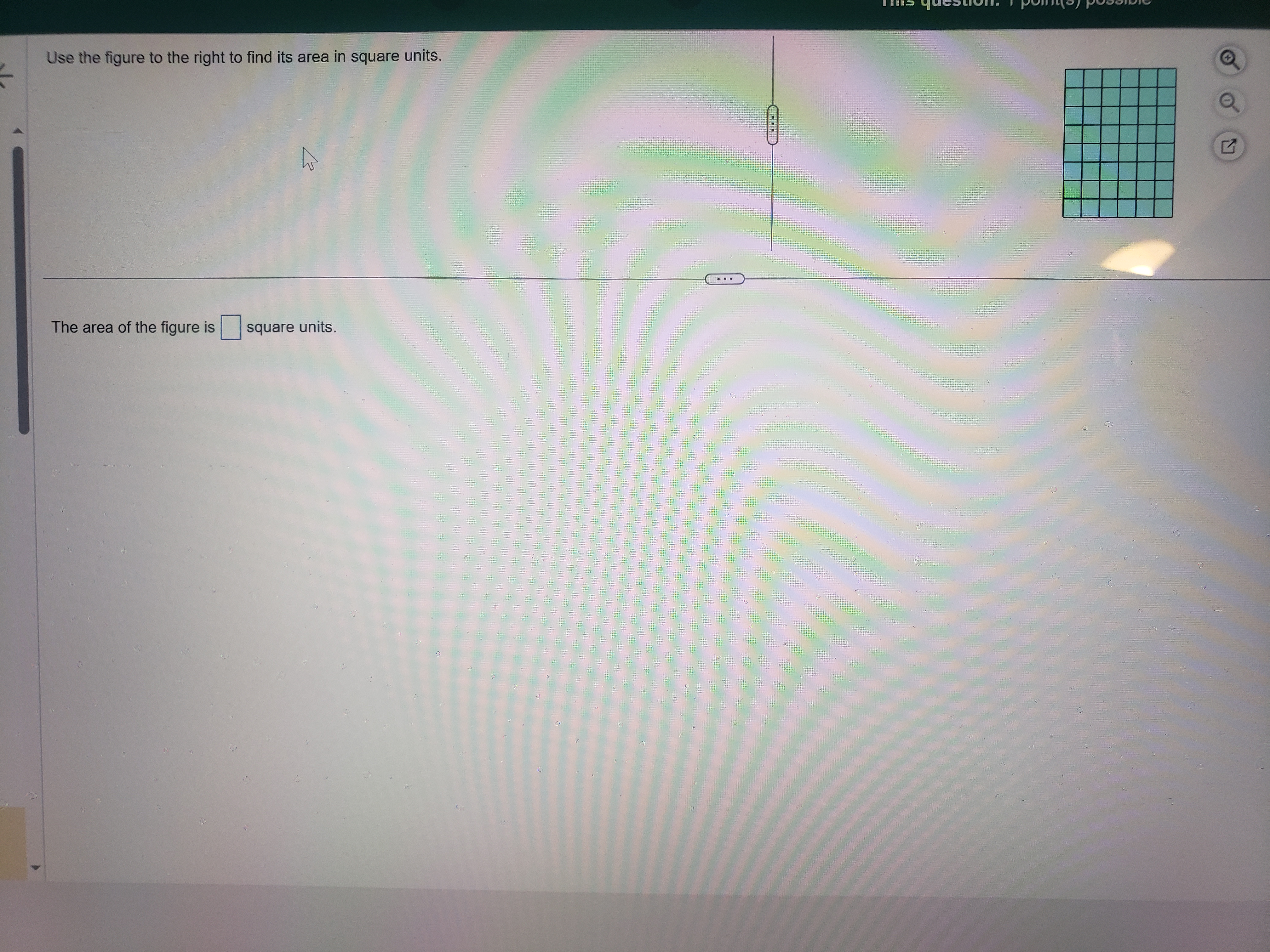 Solved Use the figure to the right to find its area in | Chegg.com