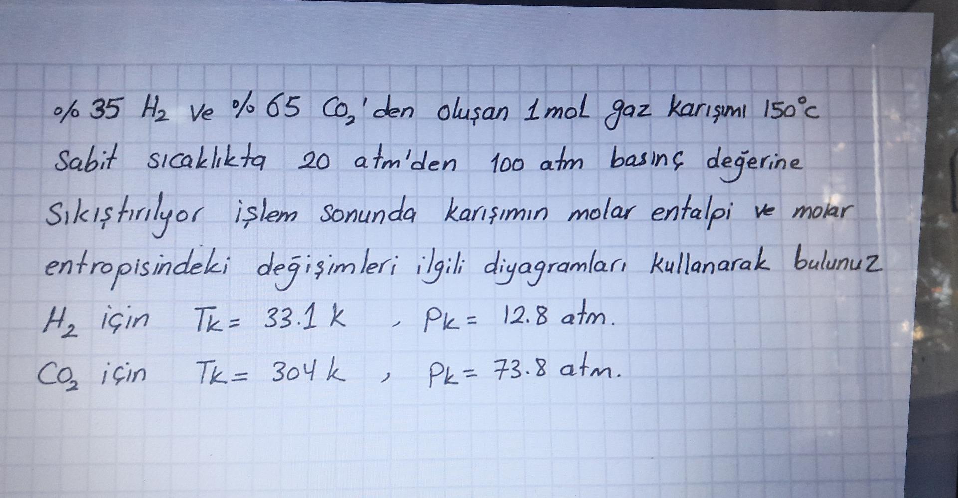 35H2 Ve 65CO2 Den Olu an 1 Mol Gaz Kari mi 150 C Chegg 35h2-ve-65co2-den-olu-an-1-mol-gaz-kari-mi-150-c-chegg