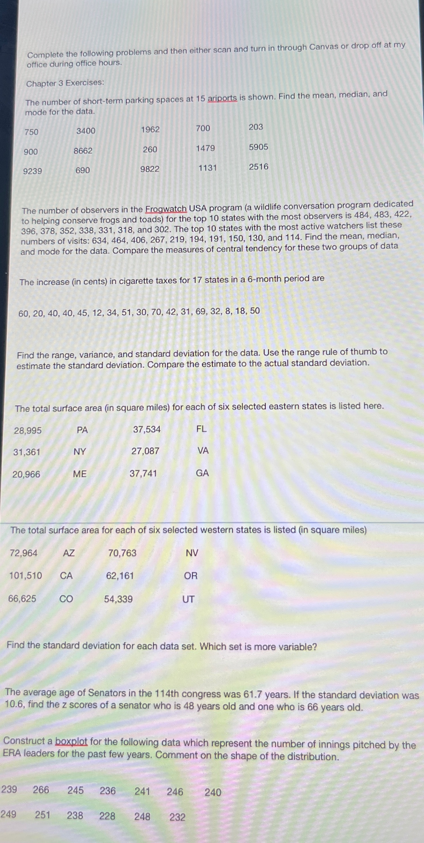 Solved Complete the following problems and then either scan | Chegg.com