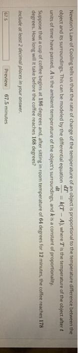 Solved dP A population is modeled by the differential | Chegg.com