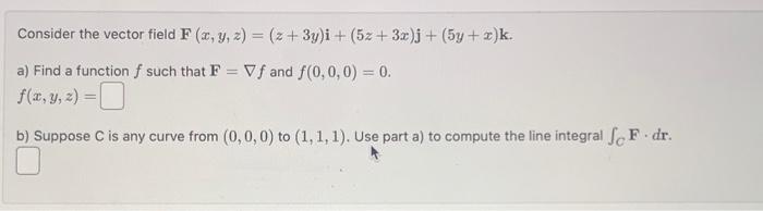 Solved Consider The Vector Field | Chegg.com