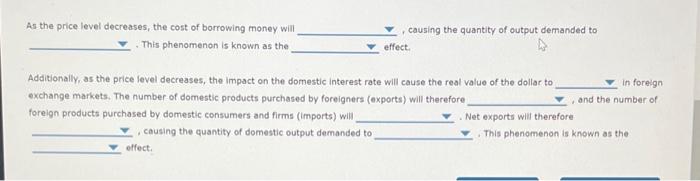 Solved 3. Why the aggregate demand curve slopes downward The | Chegg.com