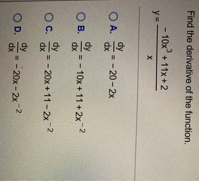 Solved Find The Derivative P Secq Cscq Cscq Oa Do Chegg Com