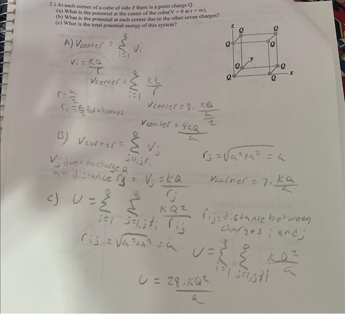 Solved if you could double check my work(on a paper,so i can | Chegg.com