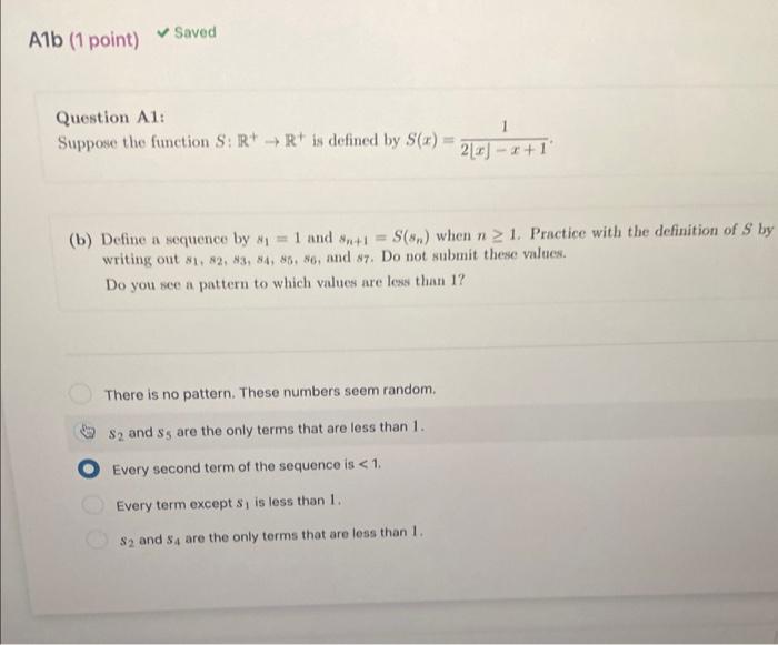 Solved Question A2: We Will Spend The Several Lectures | Chegg.com