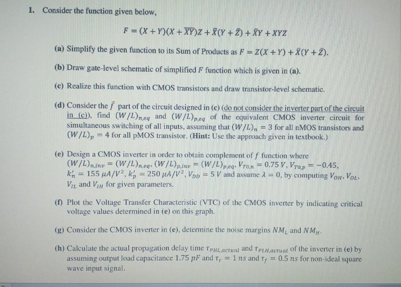 Solved 1 Consider The Function Given Below F X Y Chegg Com