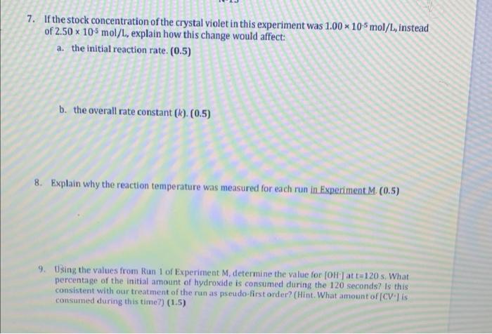 solved-3-explain-how-you-can-determine-the-pseudo-rate-chegg