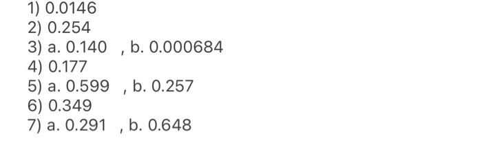 Solved Binomial distribution problems. Please answer and | Chegg.com