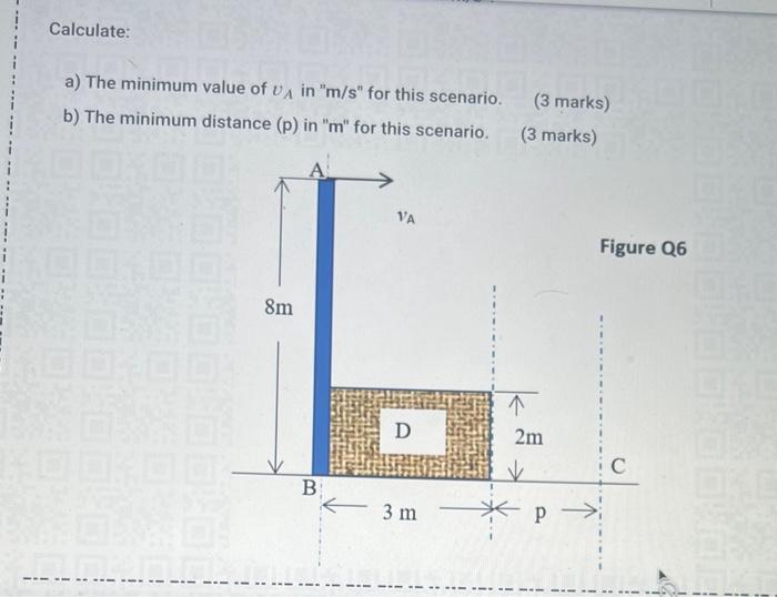 Solved Question 6(3+3=6 marks ) A projectile is launched | Chegg.com