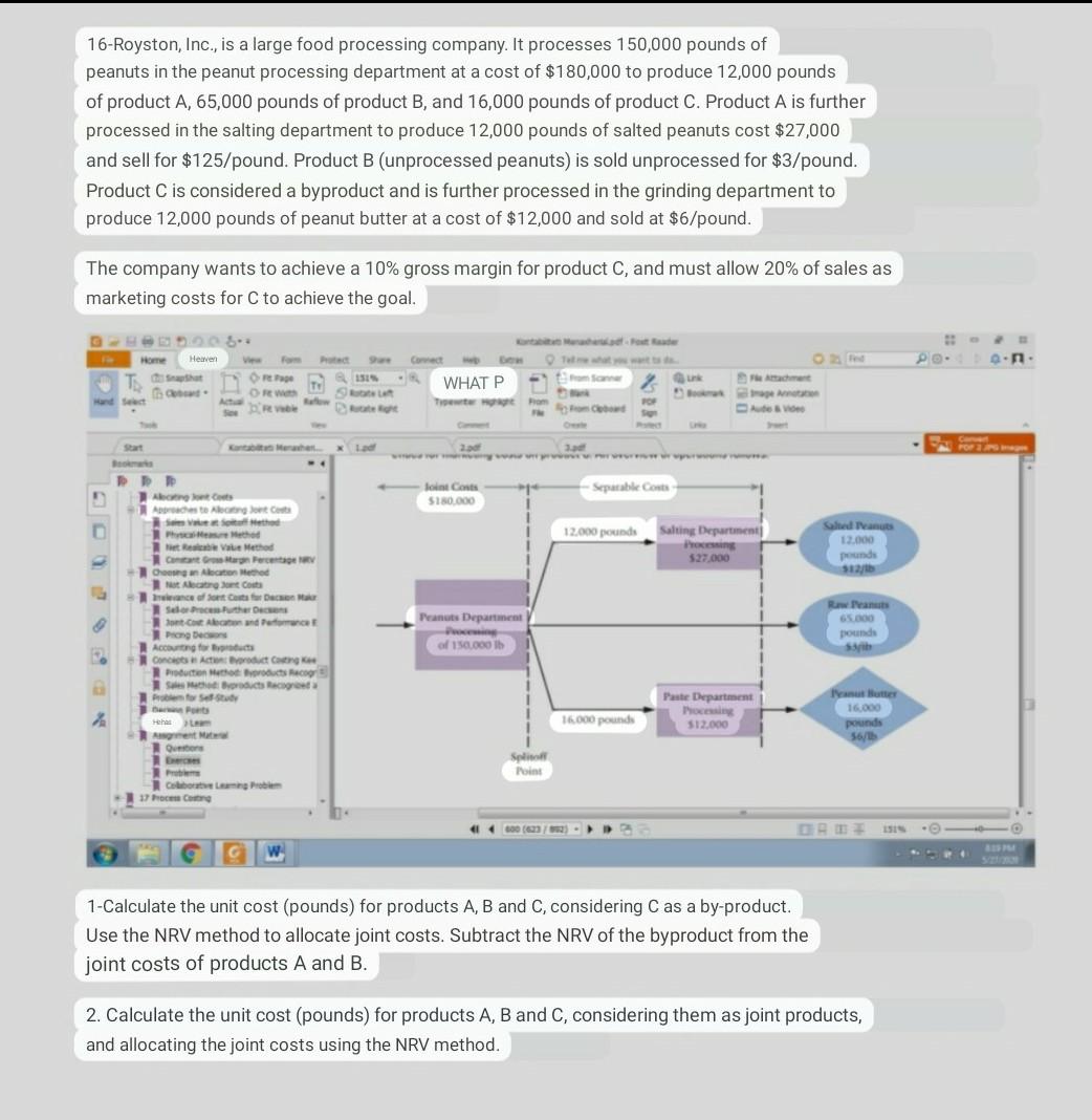 Solved 16 Royston Inc Is A Large Food Processing Company Chegg solved-16-royston-inc-is-a-large-food-processing-company-chegg