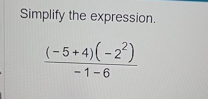 solved-simplify-the-expression-5-4-22-1-6-chegg