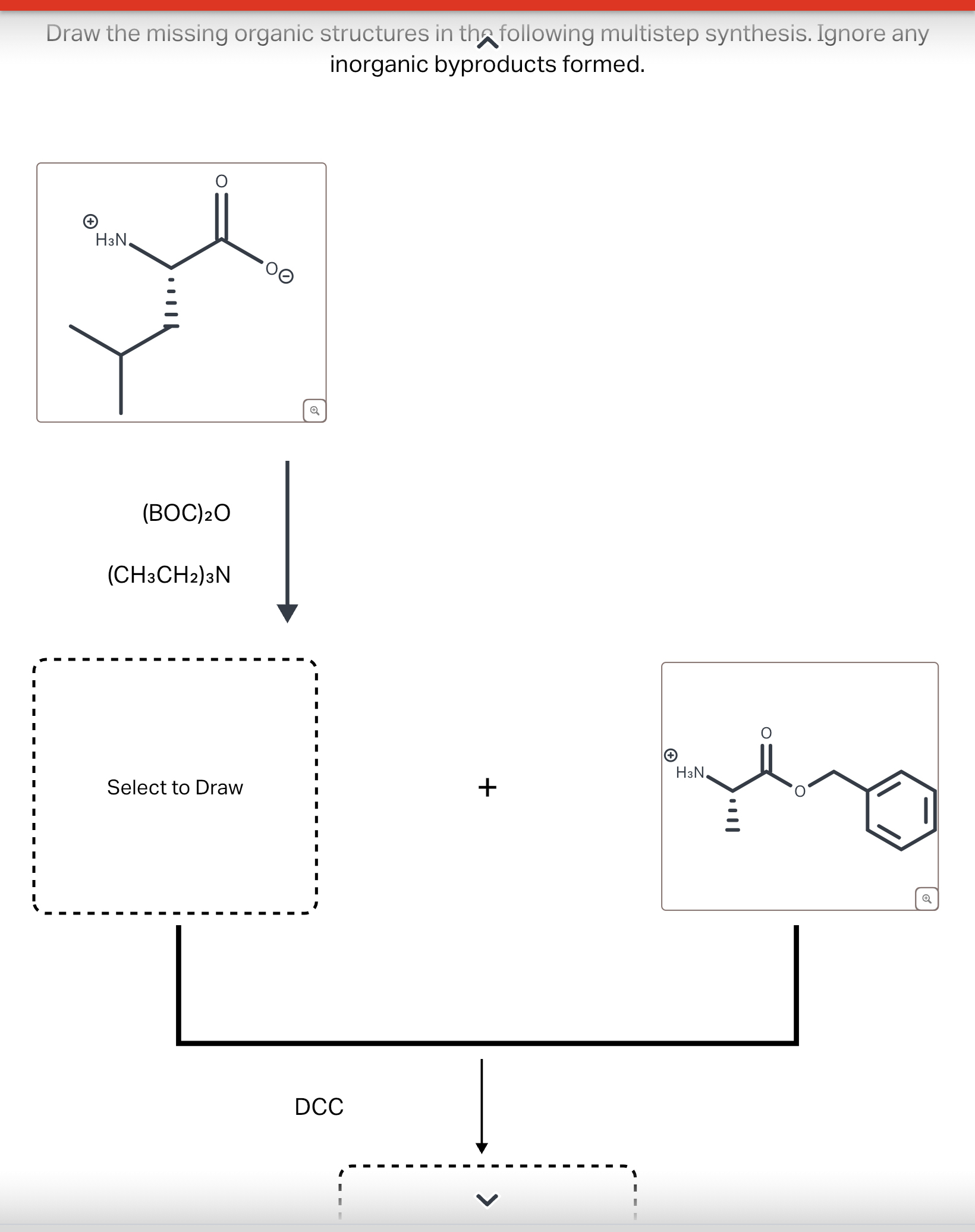 Solved Draw the missing organic structures in the following | Chegg.com