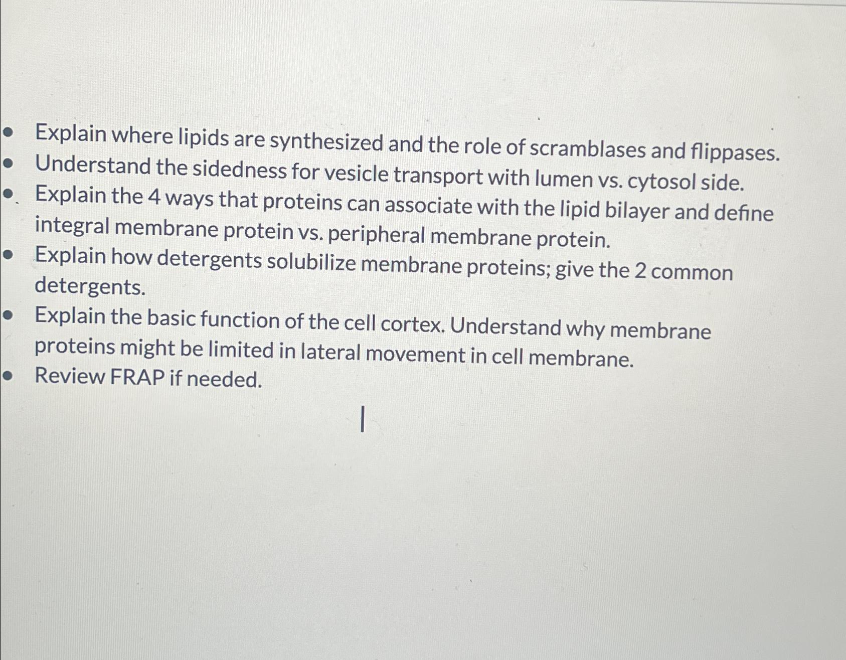 Explain Lipids