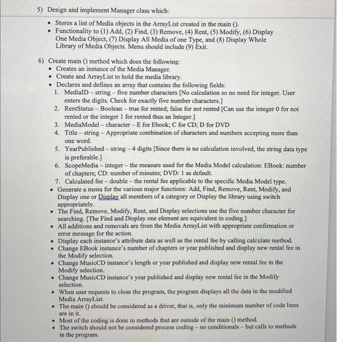 Solved Assignment 4 Media Rental System Before attempting | Chegg.com