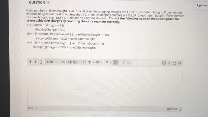 Solved QUESTION 1 10 points Answer the following questions | Chegg.com
