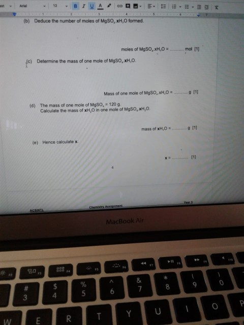 Solved 6 A The Elements Beryllium And Silicon Can Be Chegg Com