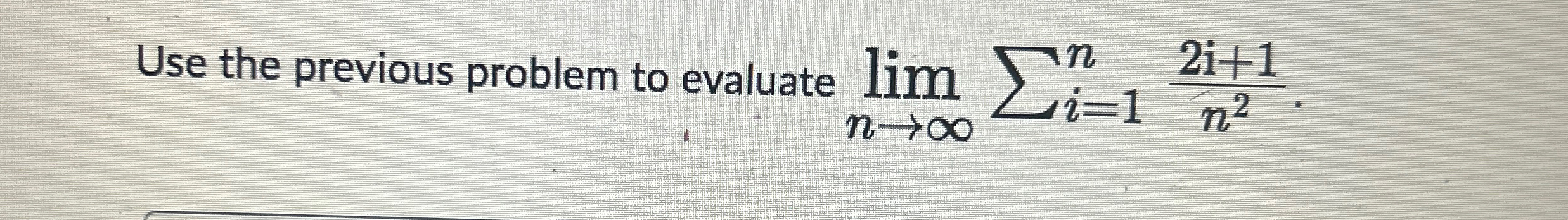 Solved Use the previous problem to evaluate | Chegg.com