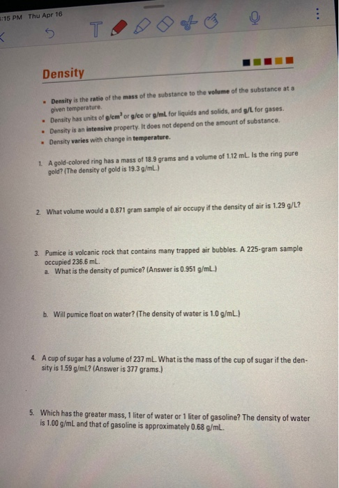 4 10 Pm Thu Apr 16 5 Todo Of Elements Compounds Chegg Com