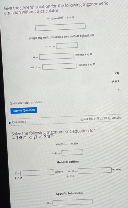 Trigonometric Ratios (solutions, examples, videos)