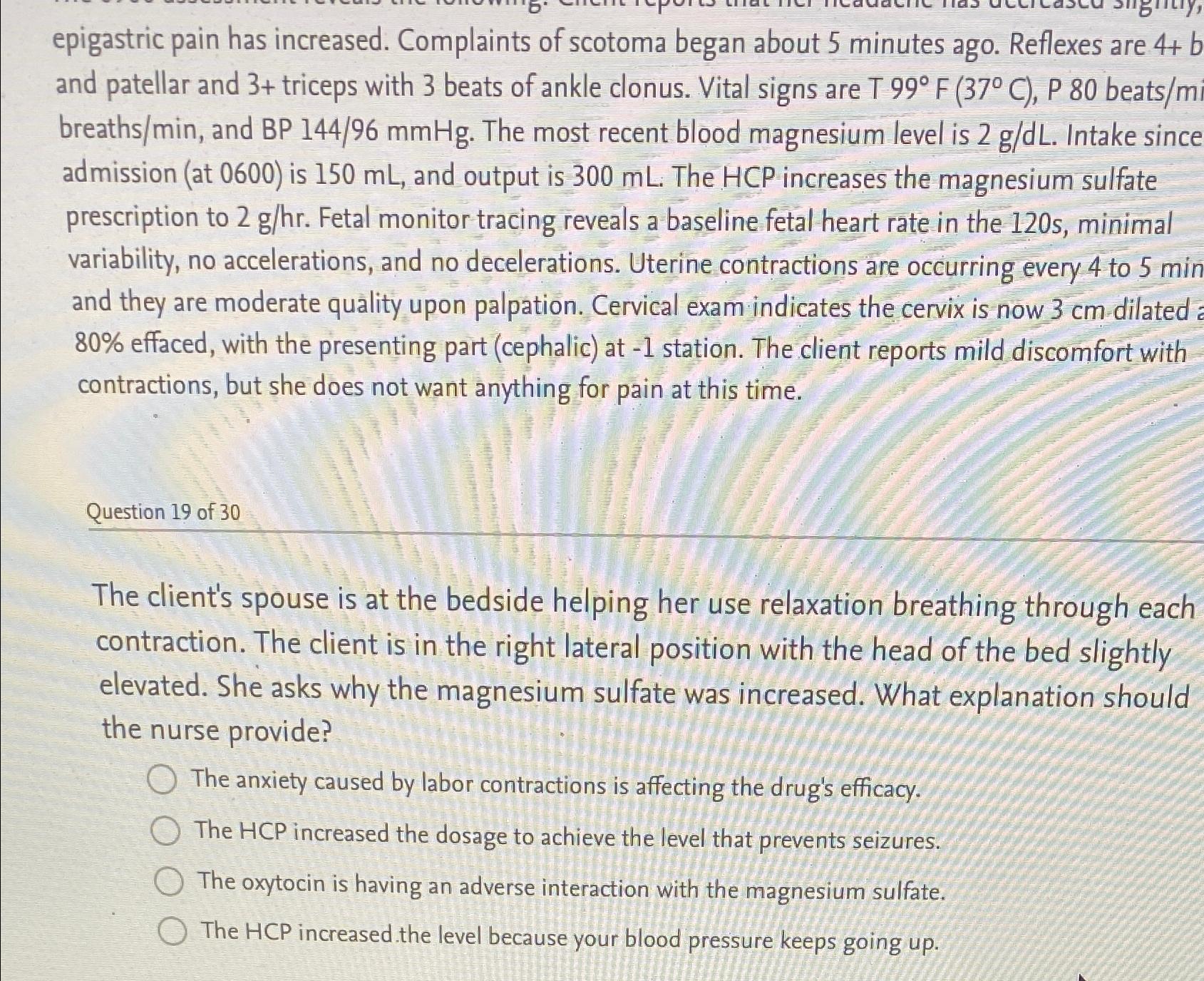 solved-epigastric-pain-has-increased-complaints-of-scotoma-chegg