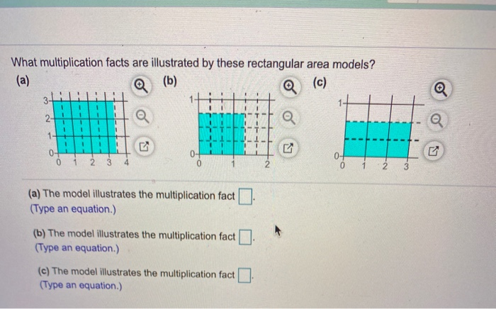 Solved What multiplication facts are illustrated by these | Chegg.com