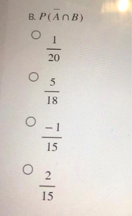 Solved Let A and B be events with: P(A∪B)=4531,p(Bc)=107 and | Chegg.com