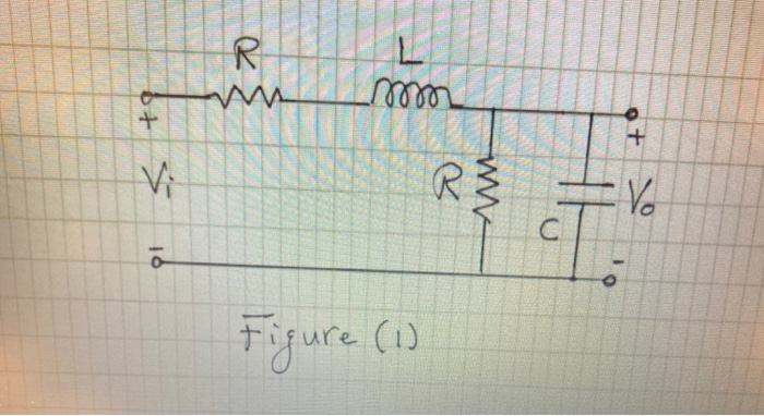 Solved Obtain The Transfer Function Vo S V S Of The El Chegg Com