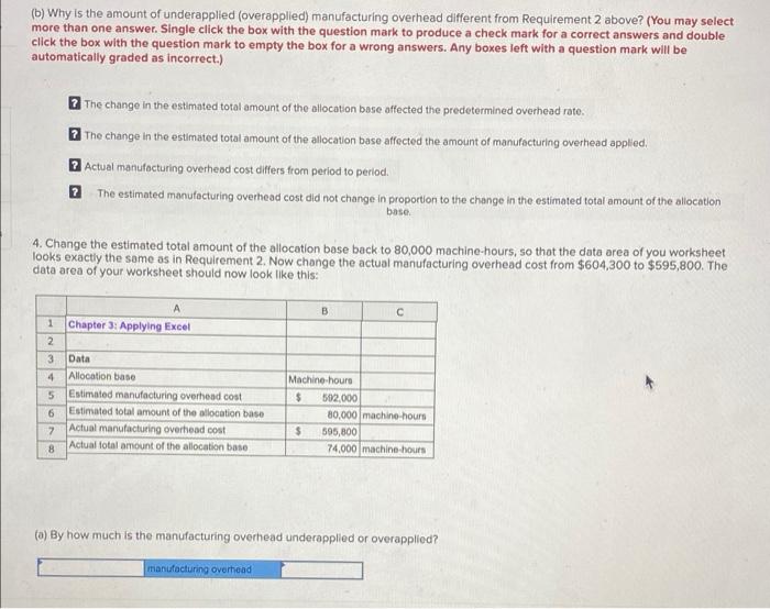 Solved Required information The Excel worksheet form that | Chegg.com