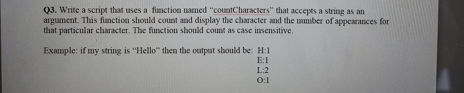 Solved Q3. Write a script that uses a function named | Chegg.com