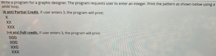 Solved Write a program for a graphic designer. The program | Chegg.com