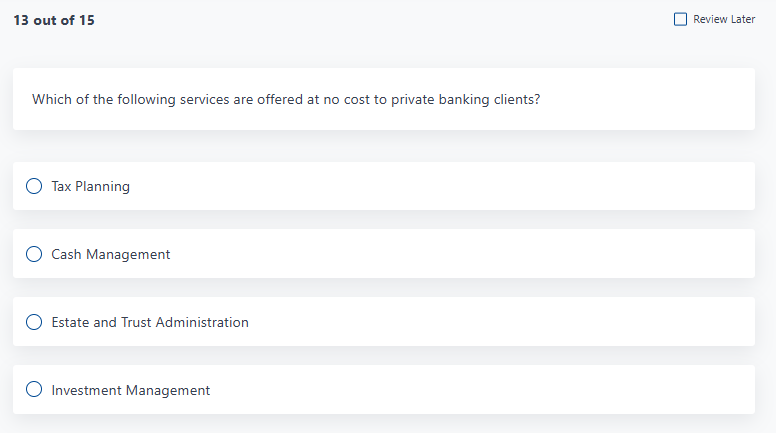 Solved 13 ﻿out of 15Which of the following services are | Chegg.com