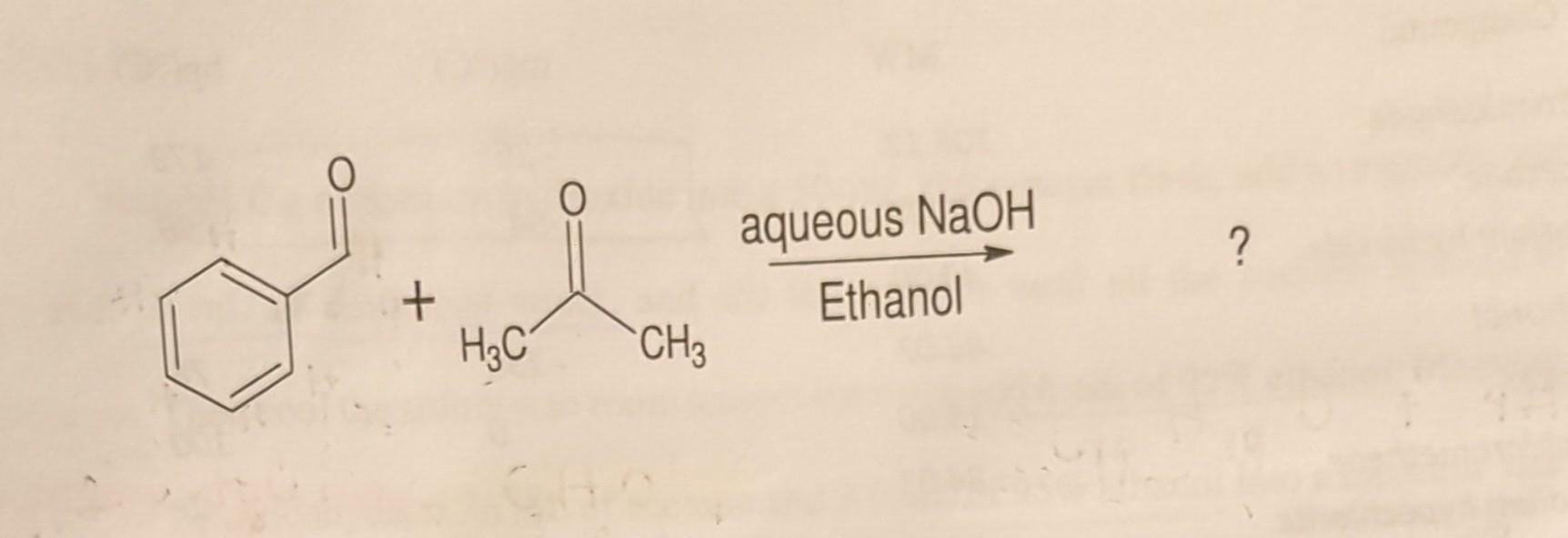 Solved aqueous NaOH Ethanol | Chegg.com