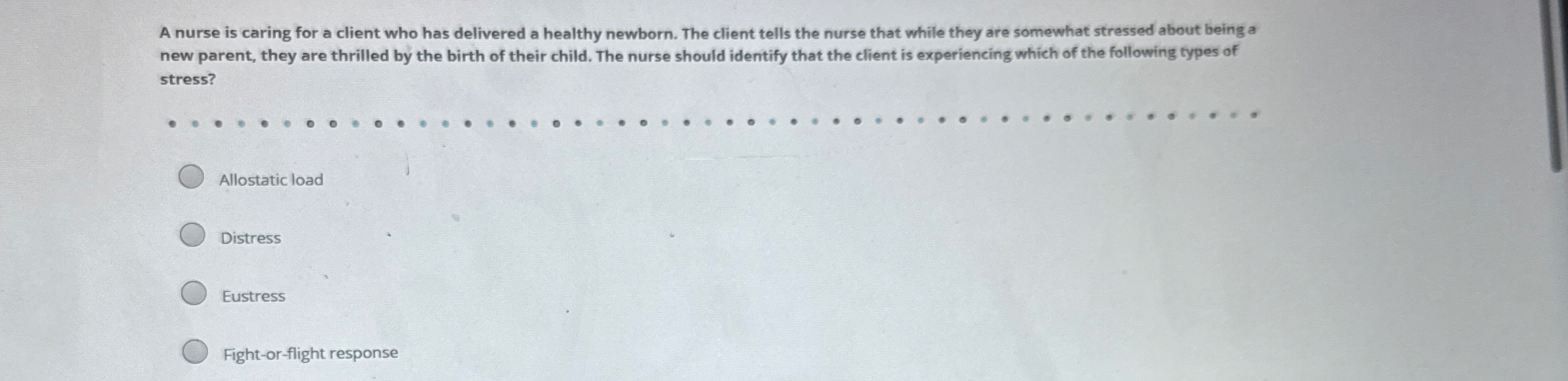 Solved A nurse is caring for a client who has delivered a | Chegg.com