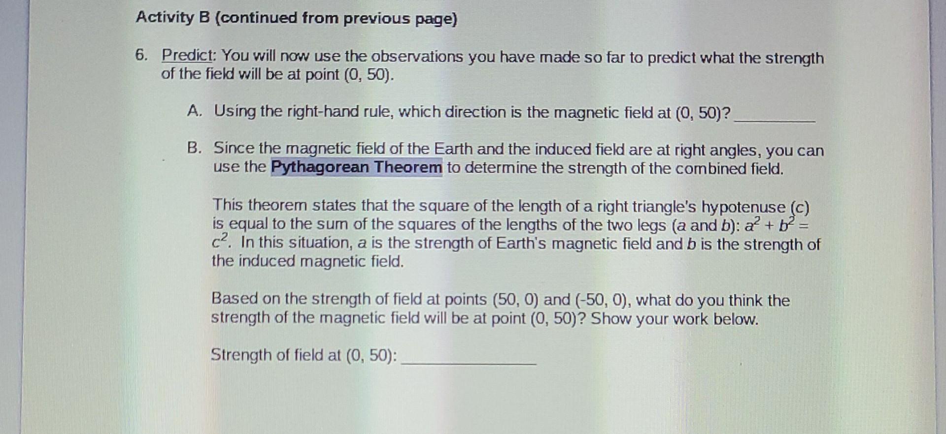 Solved Activity B field interactions Get the Gizmo