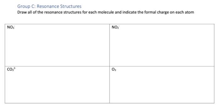 Solved Group E: Expanded Octets If a molecule has at least | Chegg.com